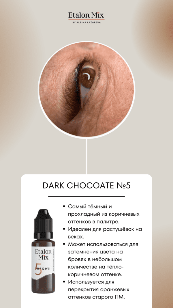 Etalon Mix #5 Dark Chocolate 15ml - Image 3