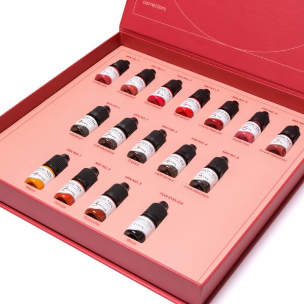 Etalon Mix Complete Set Of Pigments (16 pcs *5ml)
