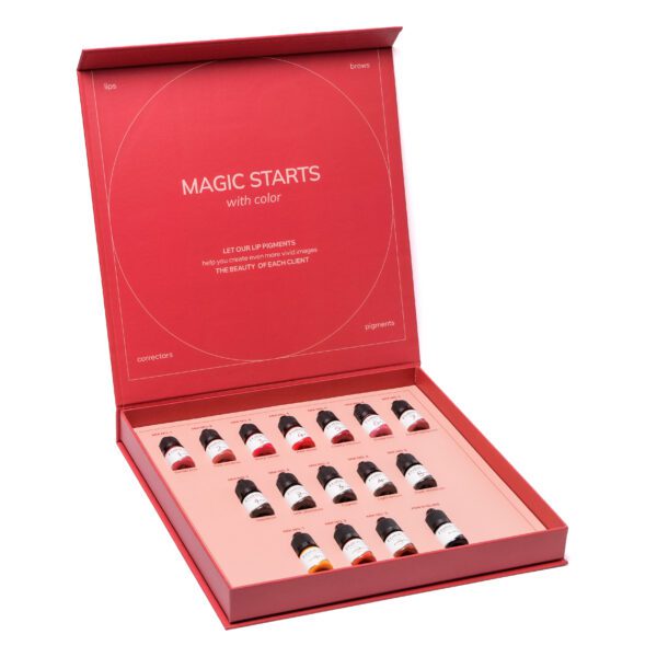 Etalon Mix Complete Set Of Pigments (16 pcs *5ml) - Image 4