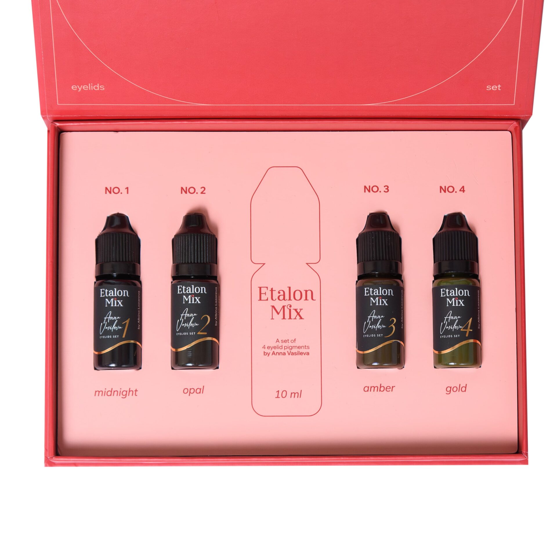 SET EYELIDS ANNA VASILEVA 4x5ml - Image 3